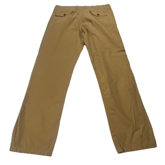 Lucky Brand Chino Pants Men's Size 36 Tan Flap Pockets - Picture 2 of 14